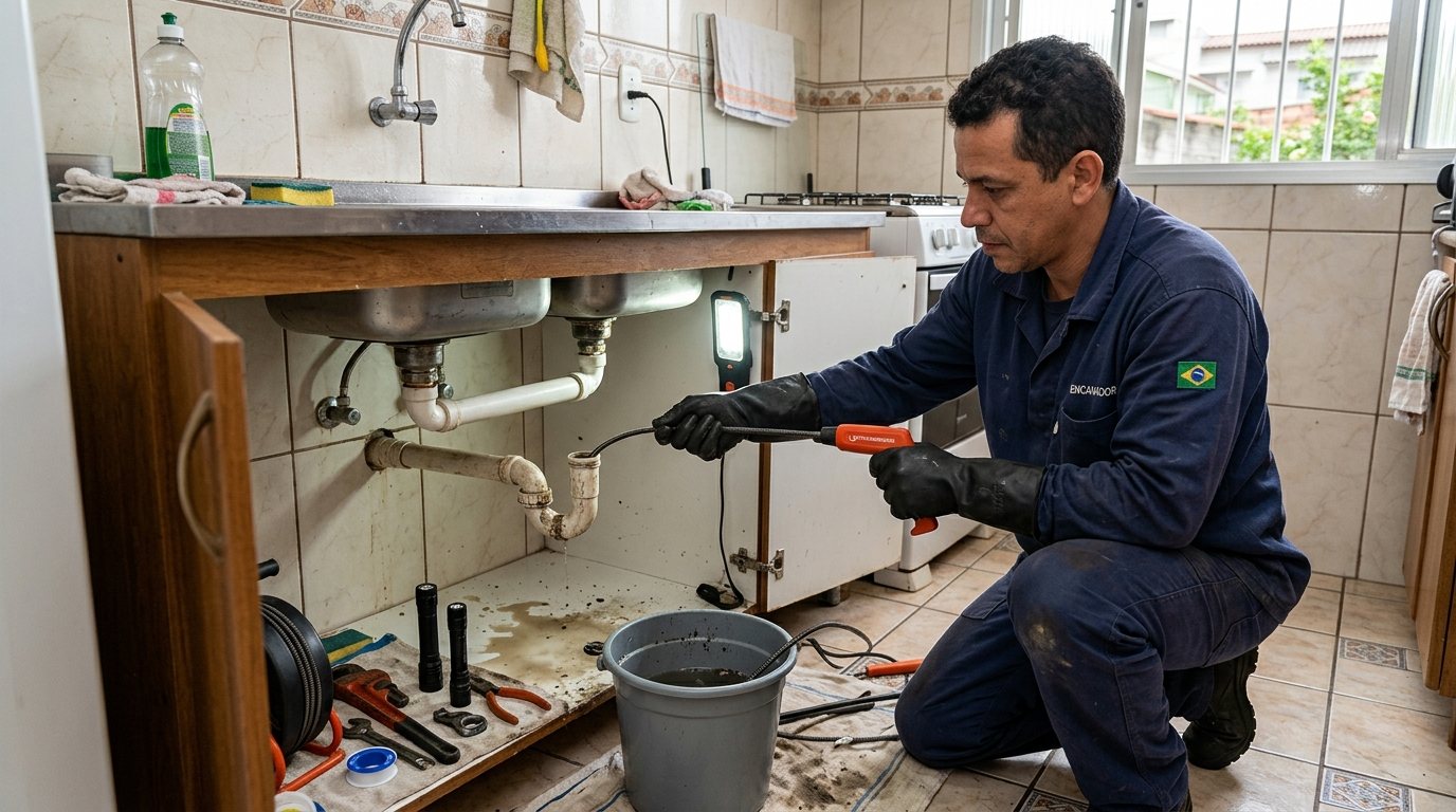 Reforma hidráulica em Curitiba-PR